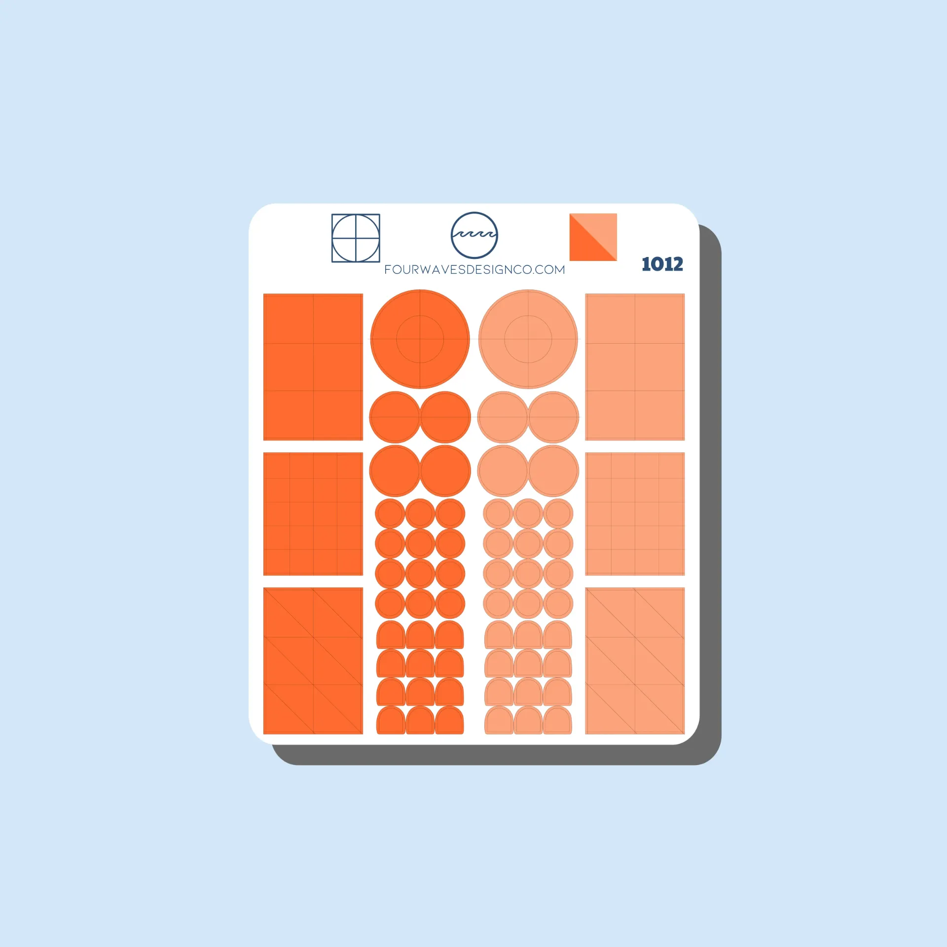 Crafty Sticker Sheet (Single Sheet)